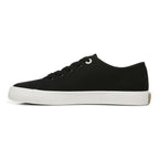 Oasis Lace-Up Casual Sneaker - Black Canvas