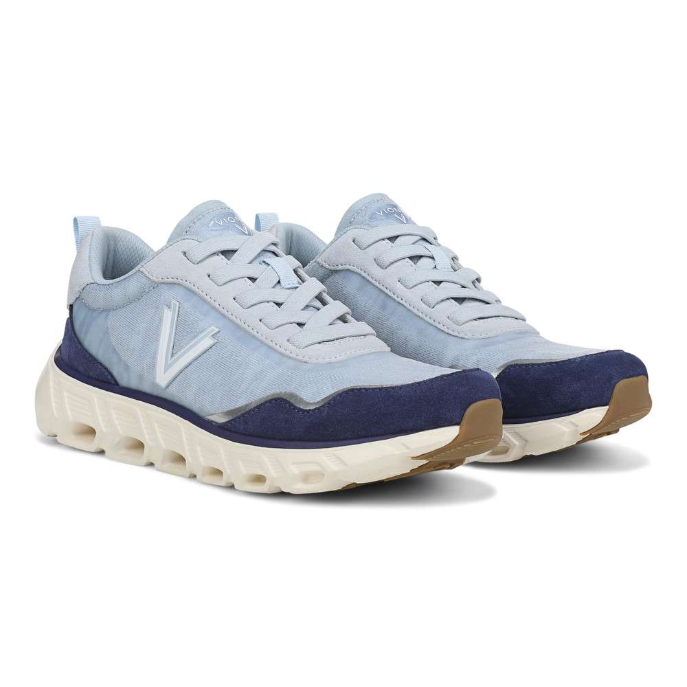 Presley Lace-Up Sneaker - Blue Mist
