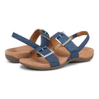 Reese Back Strap Sandal - Denim