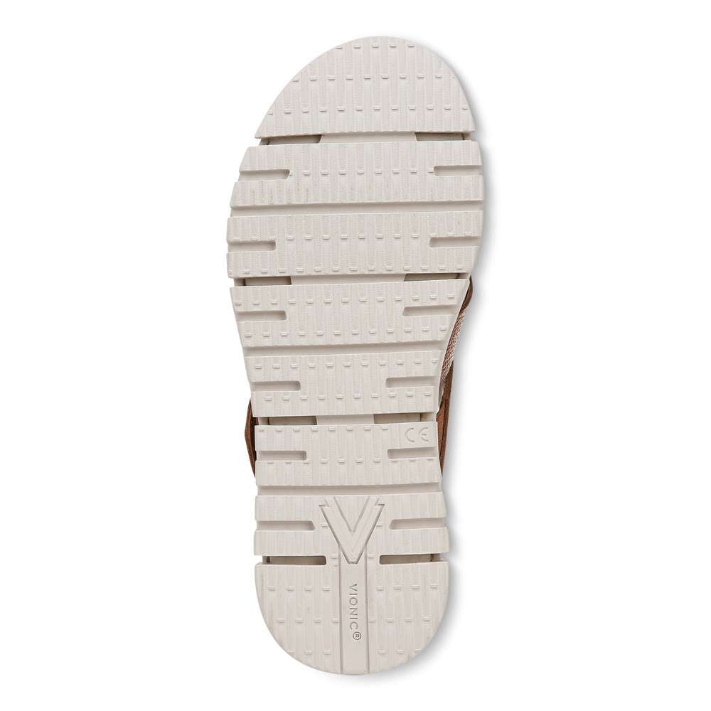 Uptown Sunset Wedge - Tan
