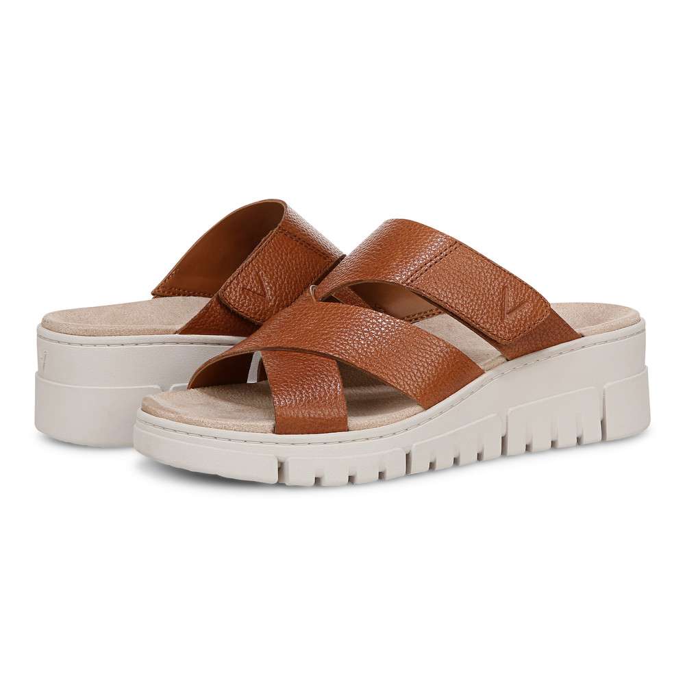 Uptown Sunset Wedge - Tan