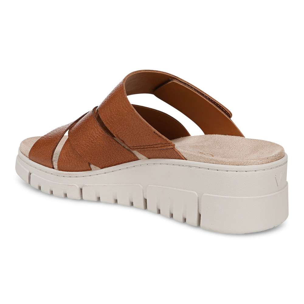 Uptown Sunset Wedge - Tan