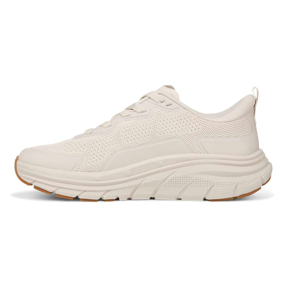 Walk Max Lace-Up Sneaker - Cream