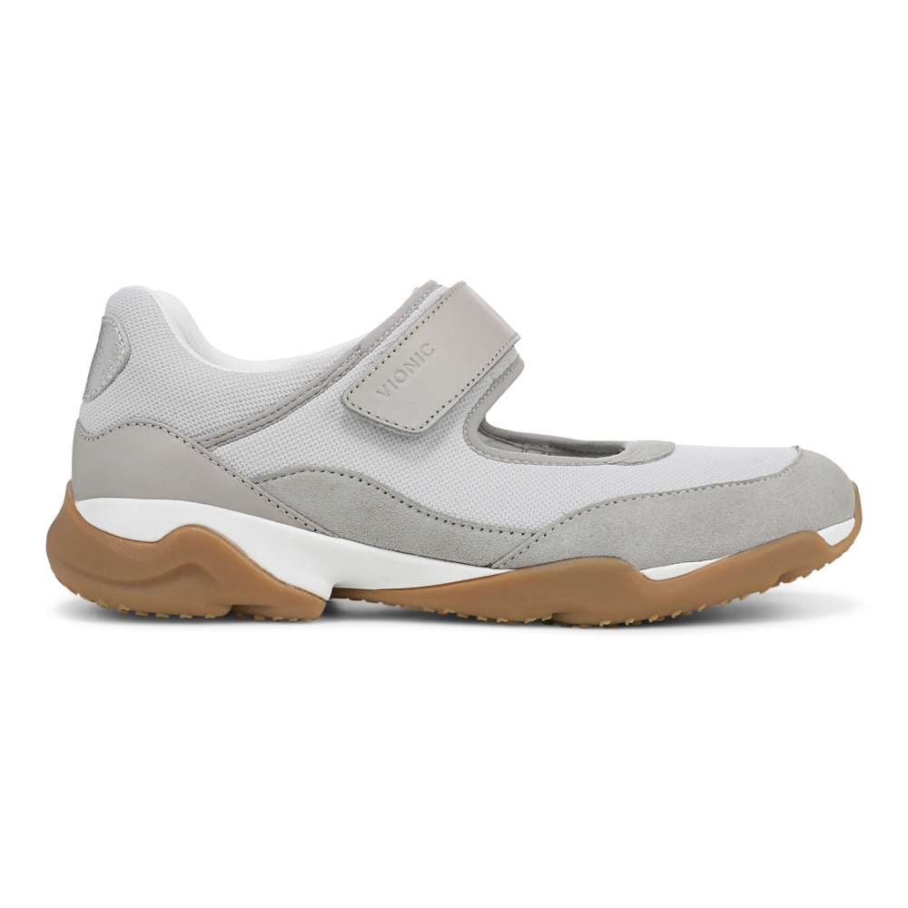 Walk Slim Giselle Mary-Jane - Vapor Grey/Silver