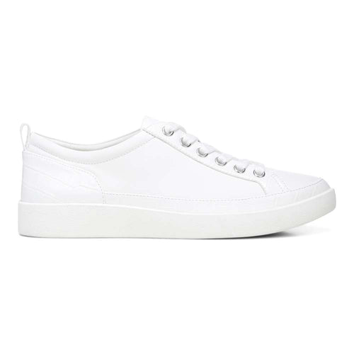 Winny Lace-Up Casual Sneaker - White/White